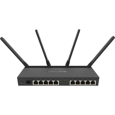 Mikrotik RB4011igs+5hacq2hnd-in router (czarny, procesor Annapurna Alpine AL21400, SFP+, Wi-Fi 5)