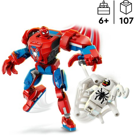 Lego Super Heroes 76308 Mech Spider-Mana kontra antytoksyna