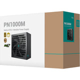 Modułowy zasilacz Deepcool PN1000-M o mocy 1000 W (1x 12 V-2x6, 3x pcie)
