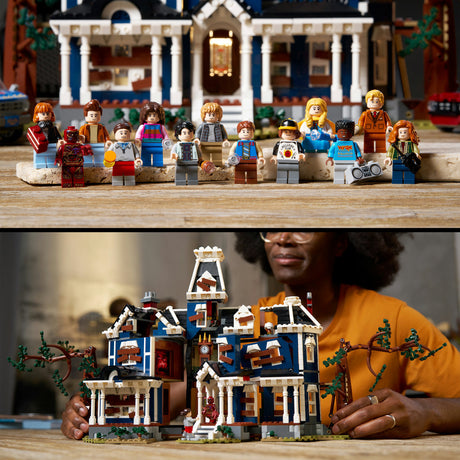 Ikony Lego Strange Things: zestaw do budowania domu rodzinnego Creel dla dorosłych - 11370