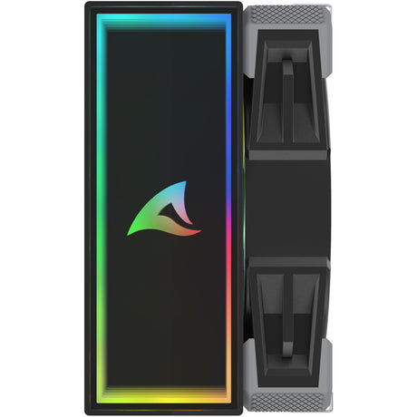 Chłodnica procesora Sharkoon a40 rgb (czarna, 4-pinowe złącze wentylatora pwm)
