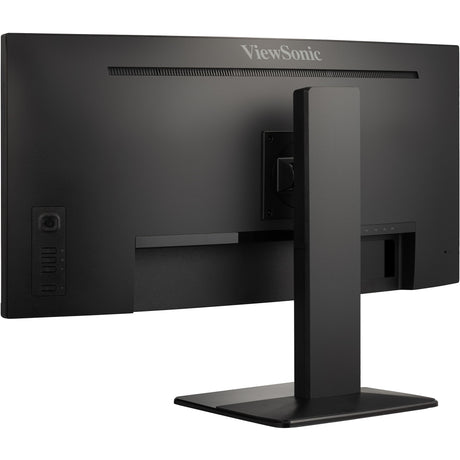 Zakrzywiony monitor dokujący Viewsonic UwQHD z przełącznikiem KVM VG3419C 34 ultrawide (czarny (matowy), 1x HDMI, 1x port wyświetlacza, USB-A, USB-B, USB-C, LAN, audio)