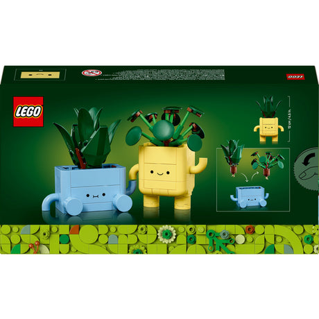Lego kolekcja botaniczna - zabawki konstrukcyjne z wesołymi roślinami (10349)