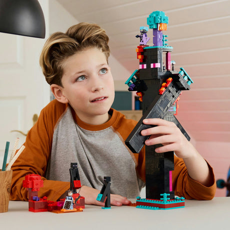Lego Minecraft 2w1 Wieża Endermana dla dzieci - 21279