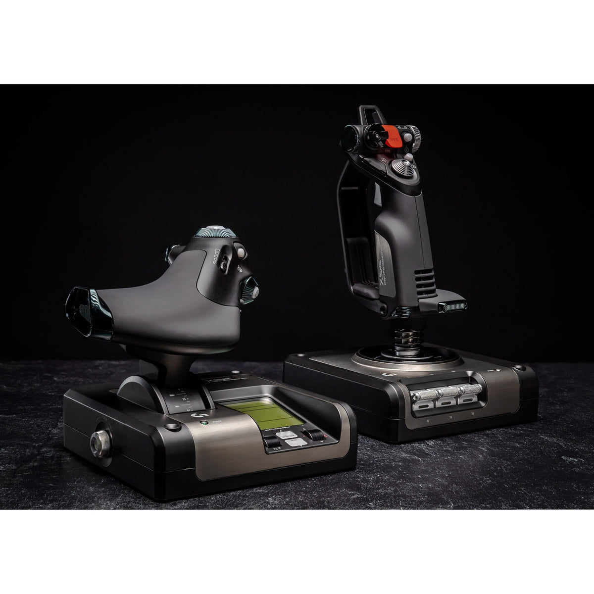 Gorące gry lotnicze Logitech g Saitek x52 pro