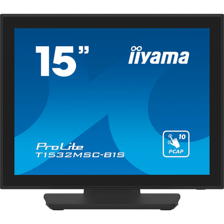 Monitor dotykowy Iiyama prolite t1532msc-b1s 15 (czarny (matowy), hdmi, displayport, vga)