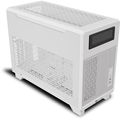Obudowa mini tower Thermaltake tr100 Snow (biała | 2x USB-A | 1x USB-C)