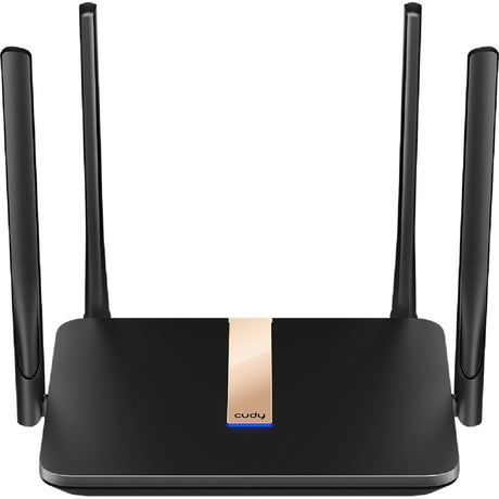 Router siatkowy Cudy AC1200 Wi-Fi Mesh 4G LTE Cat4 (czarny, siatkowy, aplikacja, gniazdo Nano SIM)