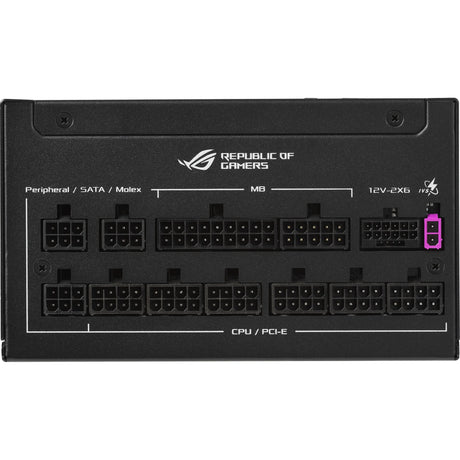 Modułowy zasilacz Asus rog strix platinum o mocy 1000 W (czarny, 1x 12 V-2x6, 4x pcie)