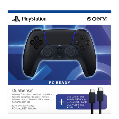 Bezprzewodowy kontroler Sony dualsense - północna czerń (czarny)