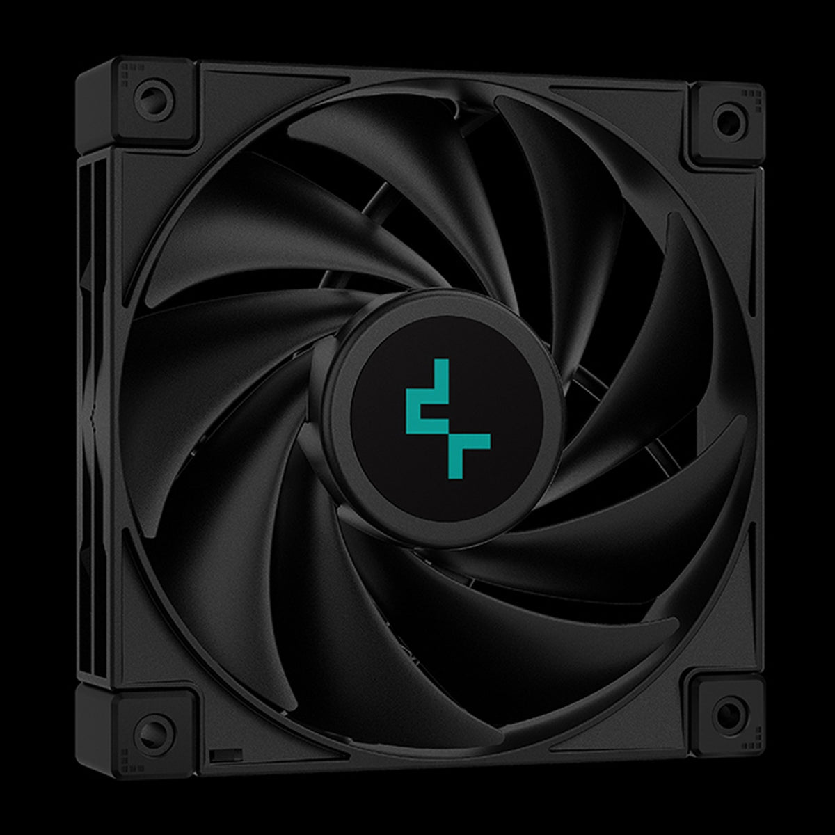 Deepcool ak400 zero dark plus chłodnica procesora (czarna)