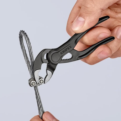 Knipex cobra xs - klucz do rur regulowany - 100mm - kompaktowy - wąska główka