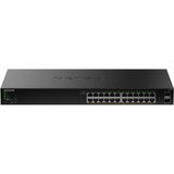 Przełącznik Netgear gs324tpv2 (czarny, budżet POE 190W)