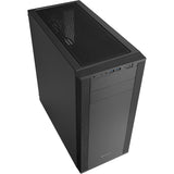 Obudowa midi tower Sharkoon m25-v (czarna | 2x USB-A)