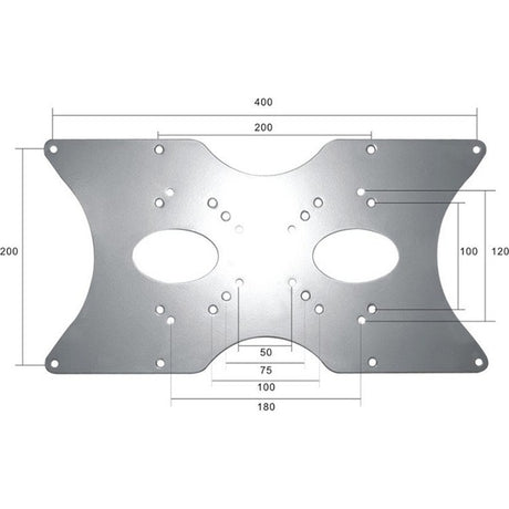 Adapter Neomounts fpma-vesa400 (srebrny, do 35 kg, sprzedaż detaliczna)