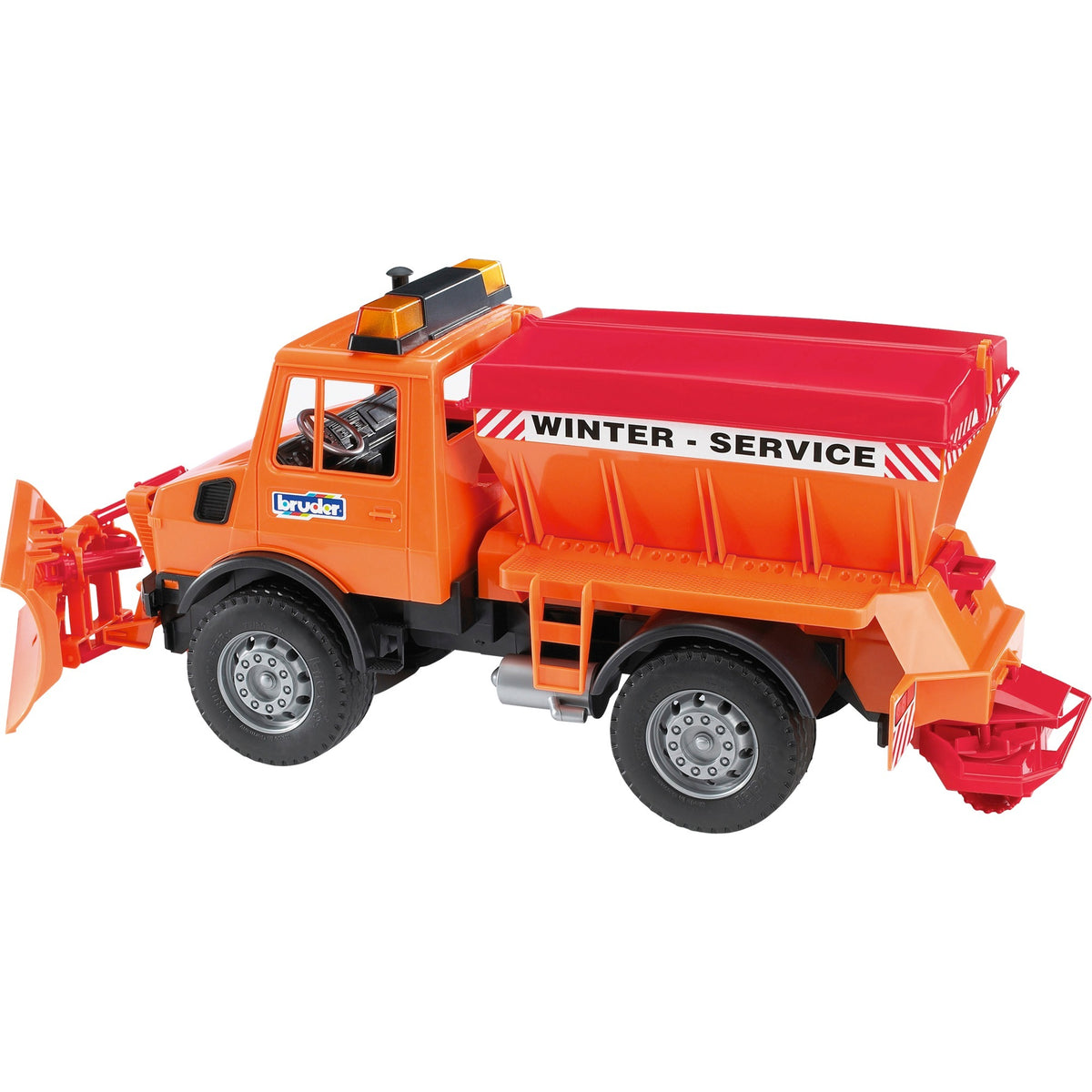 Model pojazdu zimowego Bruder Mercedes-Benz Unimog (02572)