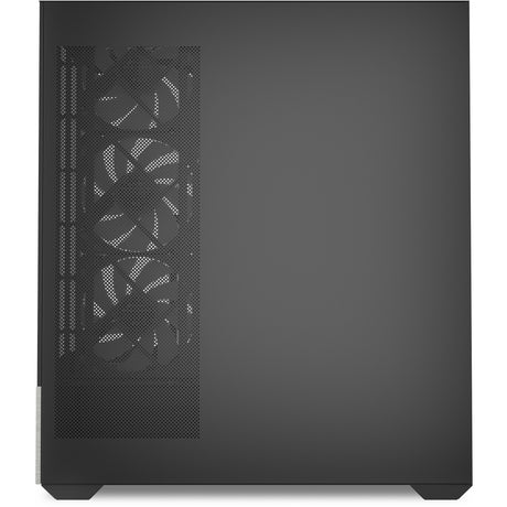 Obudowa midi tower Sharkoon ak7 argb (czarna | 2x USB-A | 1x USB-C | RGB | szkło hartowane)