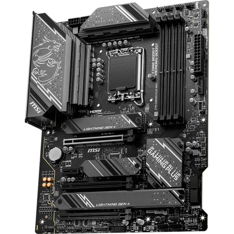 Płyta główna MSI Z790 Gaming Plus Wi-Fi Socket 1700 (szary czarny, RAID, 2,5 GB-LAN, Wi-Fi 6e, BT, dźwięk, ATX)