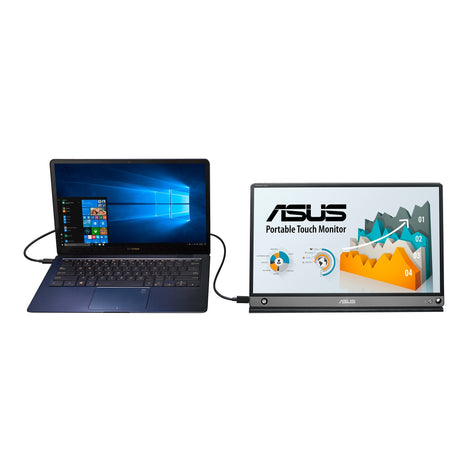 Monitor dotykowy Asus Zenscreen MB16AMTR 15.6 (czarny, mini-HDMI, 2x USB-C)