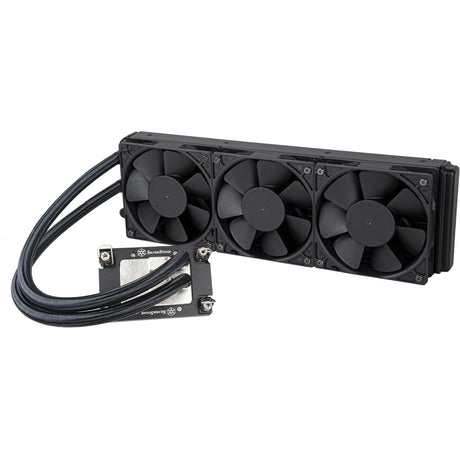 Chłodzenie wodne Silverstone xe360-4677 (czarne, 4-pinowe pwm)