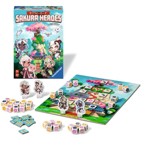 Gra w kości bohaterowie Ravensburger Sakura