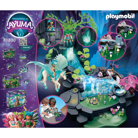 Playmobil Ayuma - zabawka konstrukcyjna magiczne źródło energii (70800)