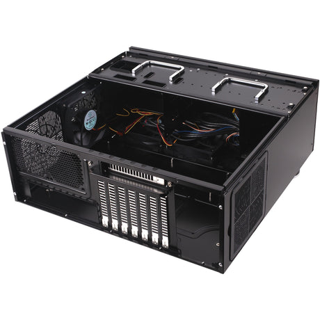 Obudowa Silverstone SST-GD07B-C HTPC (czarna | 1x USB-A | 1x USB-C)