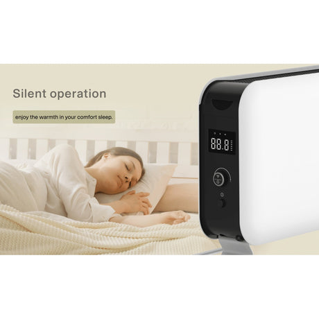 Grzejnik konwektorowy Mill Wi-Fi co1500maxwifi3 (biały czarny, 1500 watów, Wi-Fi + kontrola aplikacji)