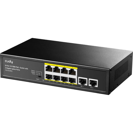 Przełącznik Cudy 8-portowy 10 100m poe+ (czarny)