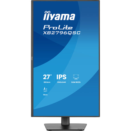 Monitor Iiyama prolite xb2796qsc-b1 27 (czarny (matowy), 75 Hz, HDMI, USB-C, audio)