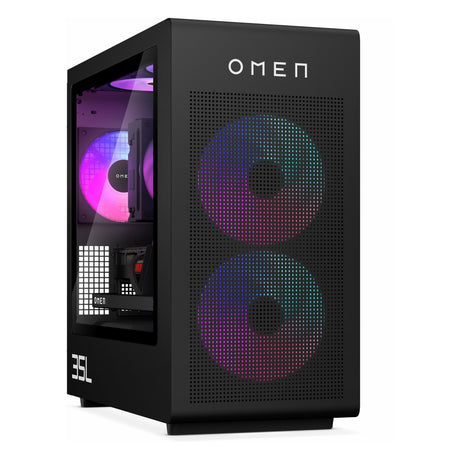 Omen 35l gamingowy desktop gt16-1071nd pc (d51t9ea) (czarny | ryzen 7 9800x3d | rtx 5070 | 32 gb | 2 TB ssd)