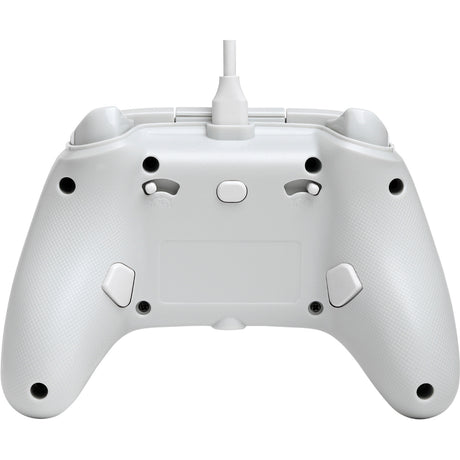 Kontroler Powera Advantage z kablem do konsoli Xbox x|s - polar ice (biało-niebieski, xbox series x|s, xbox one, PC)