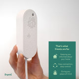 Frient smart siren eu siren (biały, zigbee 3.0)