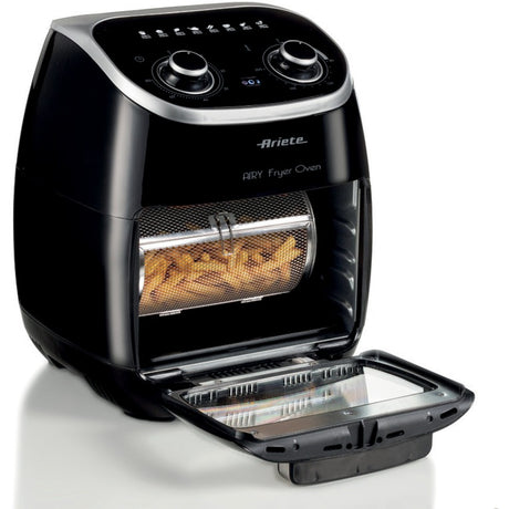 Piekarnik Ariete Airy Fryer 4619 00 Frytownica na gorące powietrze (czarna, 11 litrów)