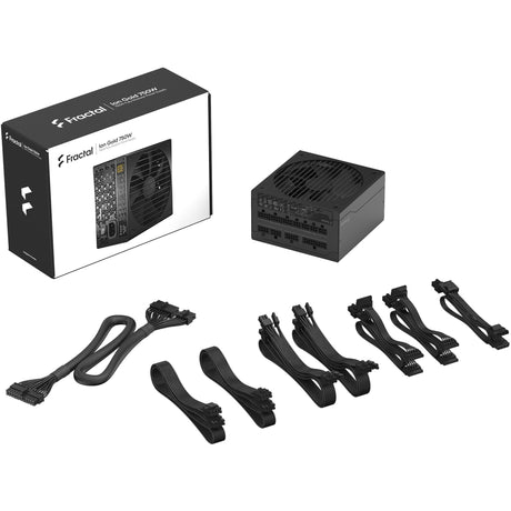 Zasilacz modułowy 750 W Fractal Design ion gold 3 (czarny, 1x 12v-2x6, 3x pcie)