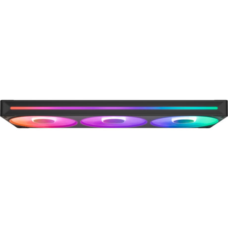 Wentylatory rdzeniowe Nzxt f360 rgb (czarne, 3 sztuki, 360 x 120 x 26 mm)