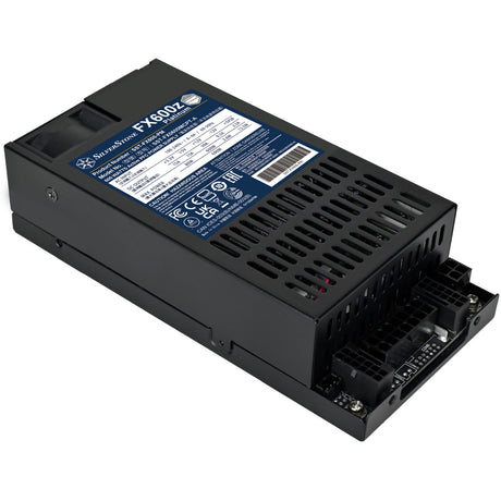 Zasilacz modułowy Silverstone fx600z platynowy o mocy 600 W (czarny, 1x 12v-2x6, 2x pcie)