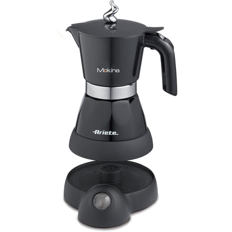 Ariete Moka aromatyczny ekspres do kawy 1358 11 dzbanek do moki (czarny)