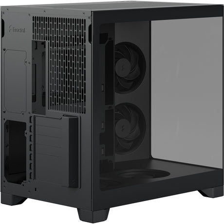 Obudowa Midi Tower Fractal Design Pop 2 Vision (czarna | 1x USB-A | 1x USB-C | szkło hartowane)