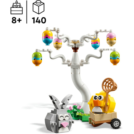 LEGO LEGO Polowanie na jajka z królikiem i kurczątkiem (40808)