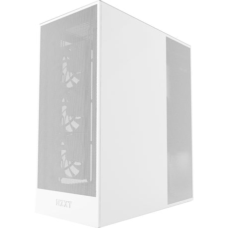 Nzxt h7 flow (2024) obudowa midi tower (biała | 2x USB-A | 1x USB-C | szkło hartowane)