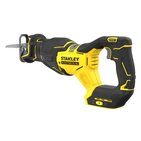 Bezszczotkowa piła szablasta Stanley Fatmax v20 18 V (czarno-żółta, akumulator i ładowarka nie wchodzą w skład zestawu)