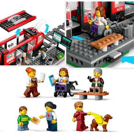 Lego City Tramwaj i stacja - 60423
