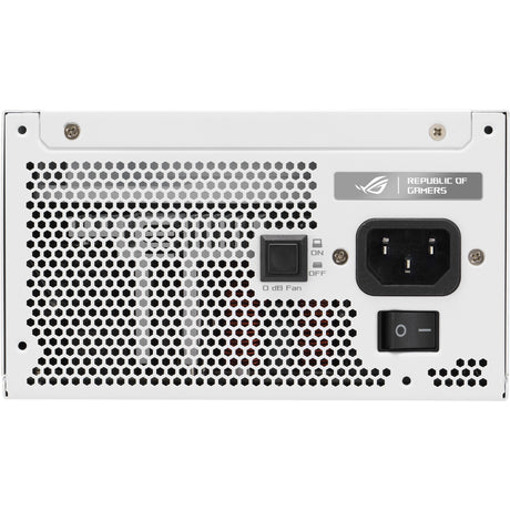 Modułowy zasilacz Asus rog strix platinum white Edition o mocy 1000 W (biały, 1x 12 V-2x6, 4x pcie)