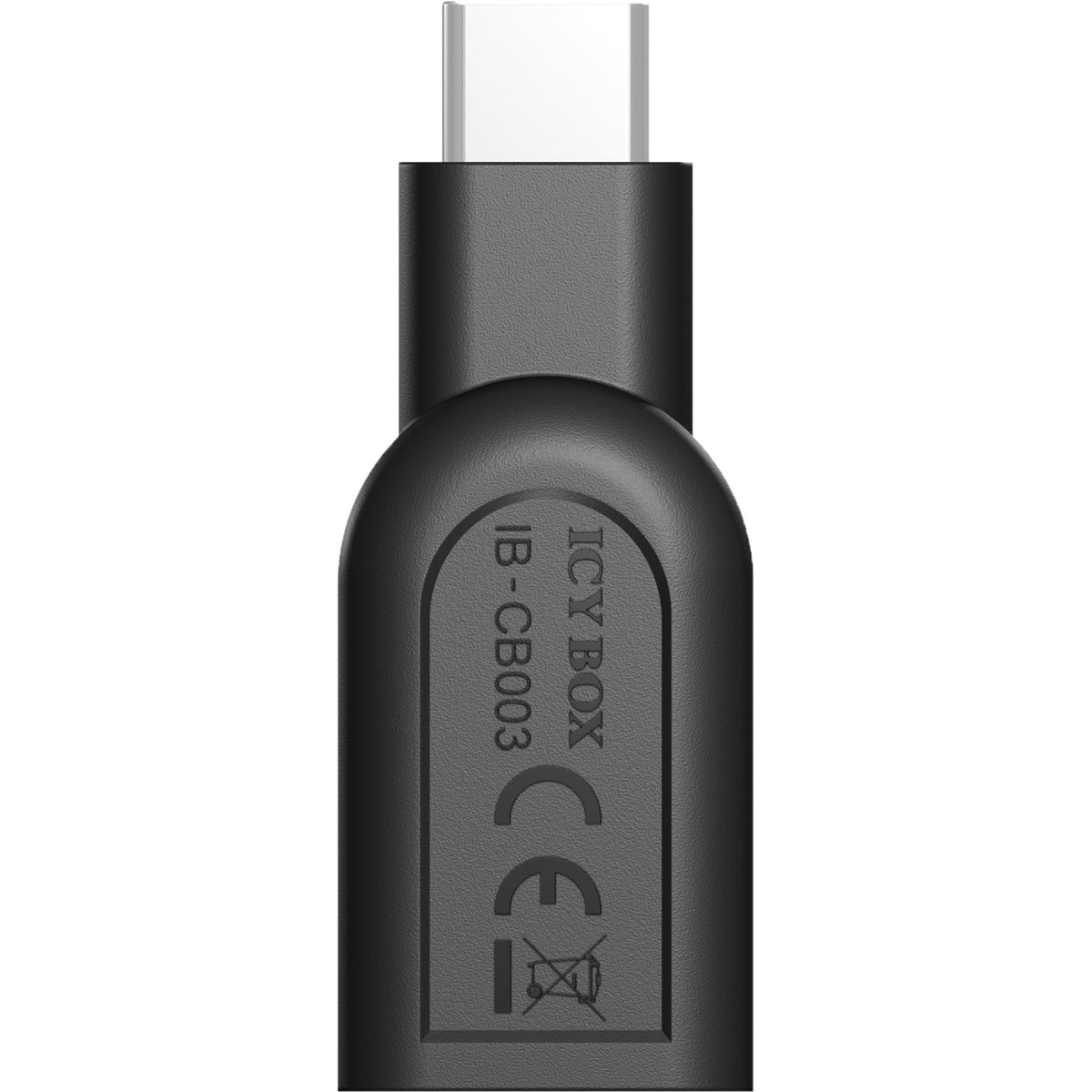 Icy Box IB-CB003 Wtyczka USB 3.0 typu C na adapter USB 3.0 typu A (czarna)