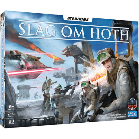 Gra planszowa Asmodee Star Wars: Bitwa o Hoth (holenderska, 2–4 graczy, 30 minut, od 8 lat)