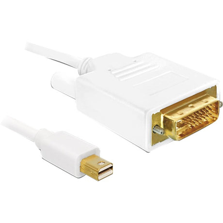 Delock adapter kabla mini displayport do DVI-D (biały, 2 metry, pasywny, dual-link, pozłacany, 82918)