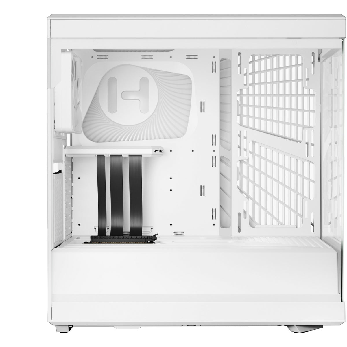 Obudowa midi tower Hyte Y40 (biała | 2x USB-A | 1x USB-C | szkło hartowane)