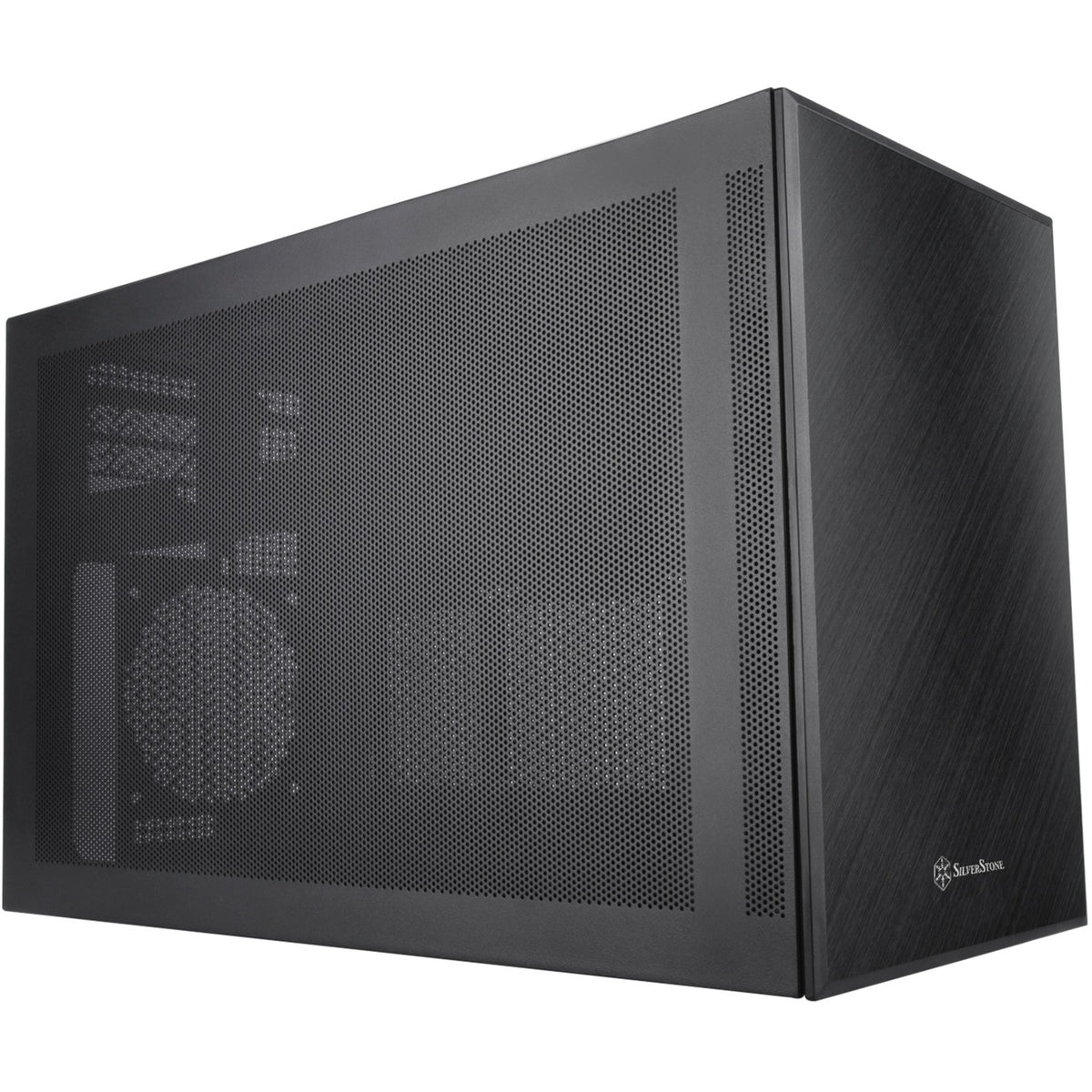 Obudowa mini tower Silverstone Sugo 17 (czarna | 2x USB-A | 1x USB-C)