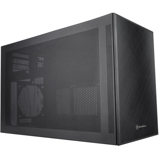 Obudowa mini tower Silverstone Sugo 17 (czarna | 2x USB-A | 1x USB-C)